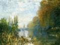 Les rives de la Seine à l’automne Claude Monet
